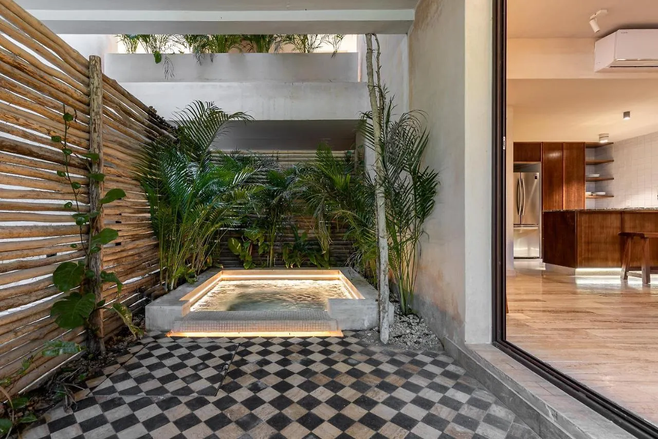 107 Beautiful Apartment Terrace & Private Pool Tulum