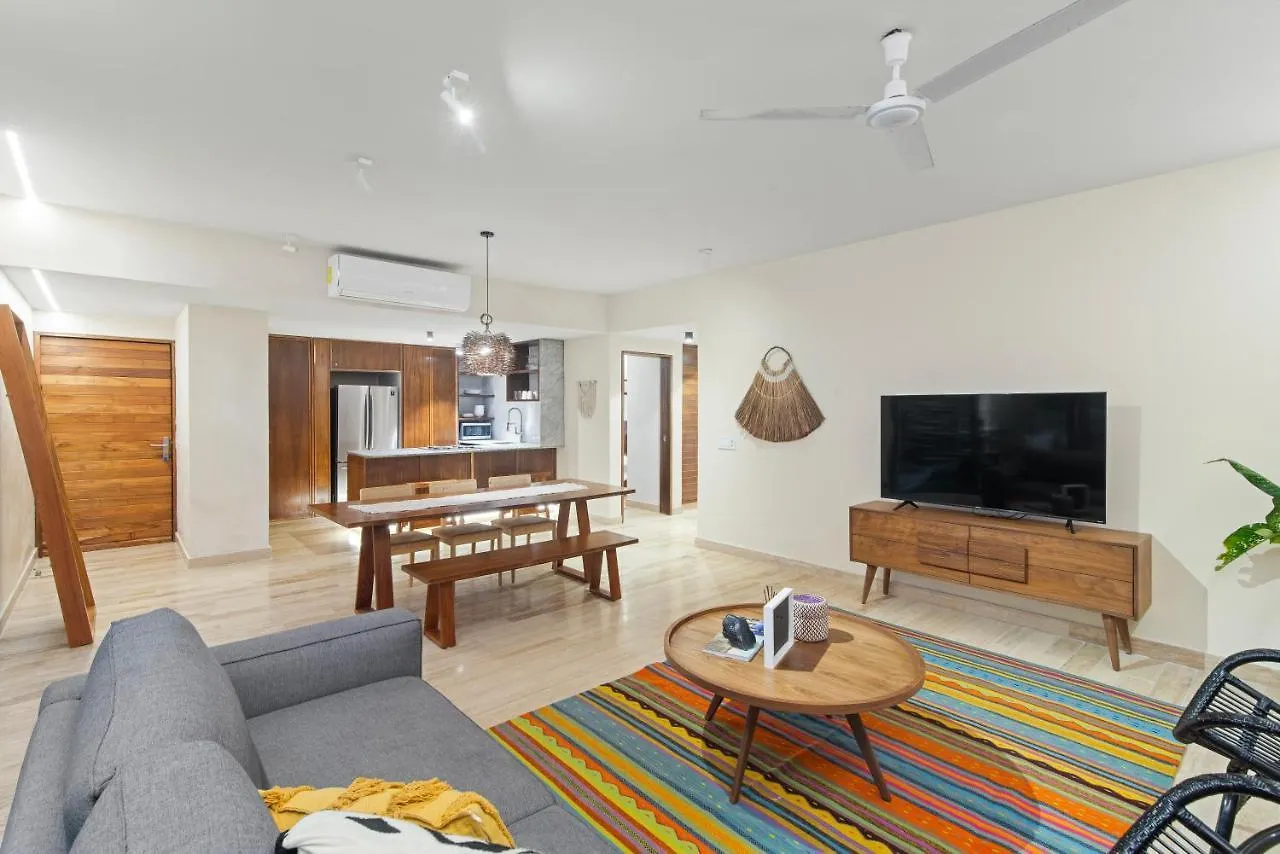 107 Beautiful Apartment Terrace & Private Pool Tulum 0*,