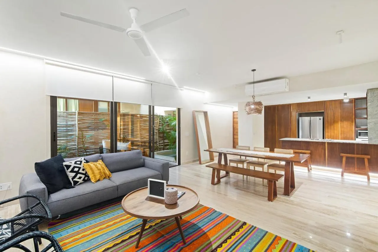 107 Beautiful Apartment Terrace & Private Pool Tulum