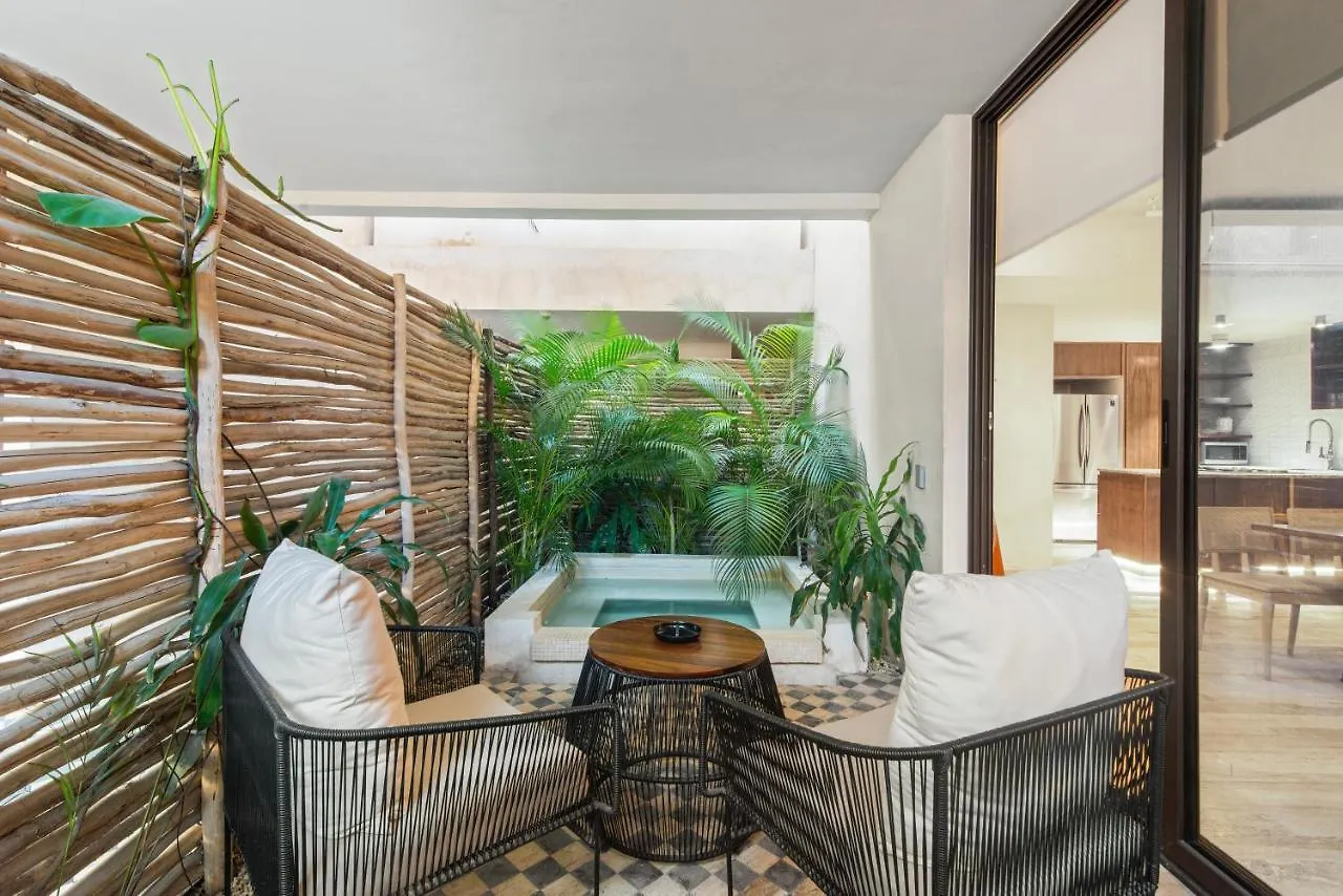 107 Beautiful Apartment Terrace & Private Pool Tulum